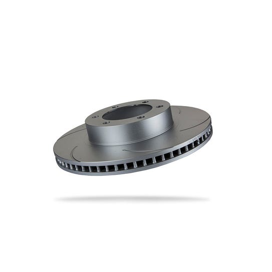 Pedders Slotted Geomet Coated Brake Rotor