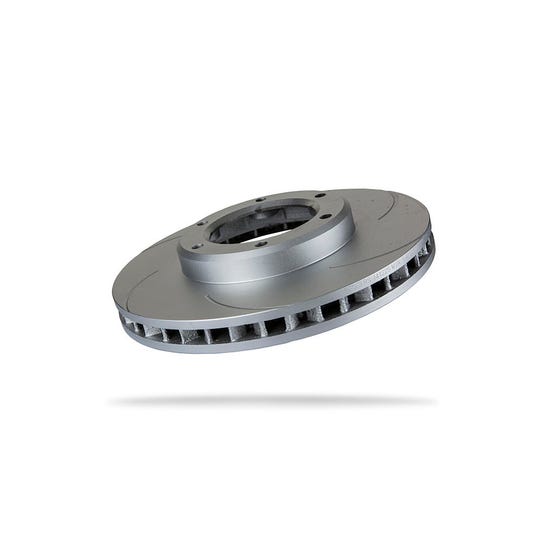 6206090SGR - Pedders Slotted Geomet Coated Rotor