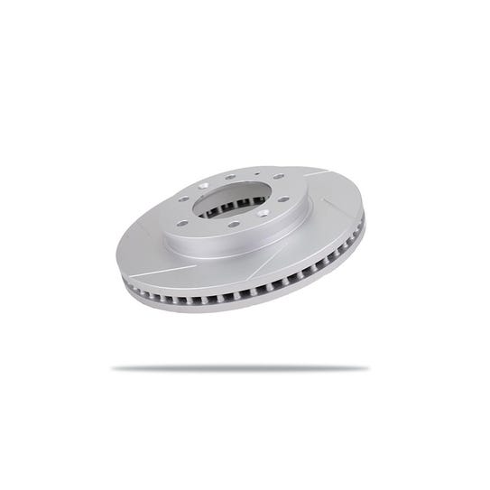 Pedders Slotted Geomet Coated Brake Rotor