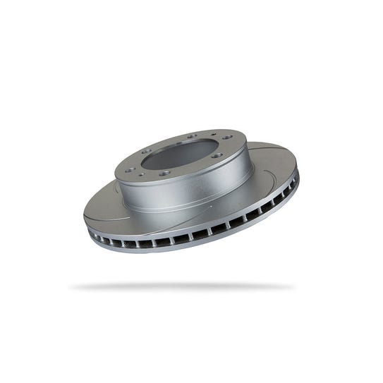6208450SGL - Pedders Slotted Geomet Coated Rotor