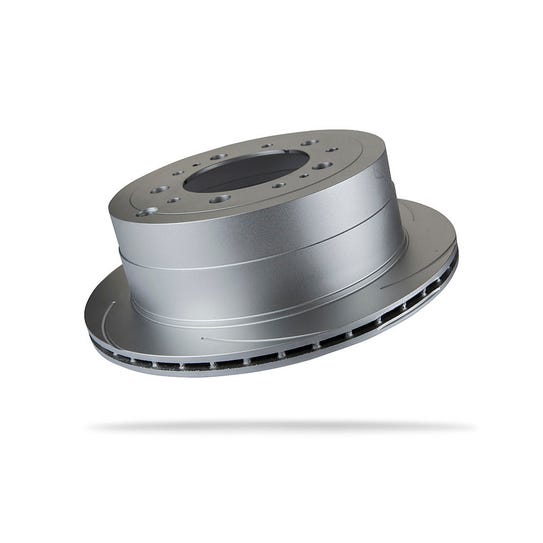 Pedders Slotted Geomet Coated Brake Rotor