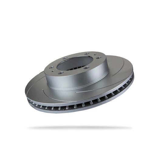 6218350SGR - Pedders Slotted Geomet Coated Rotor