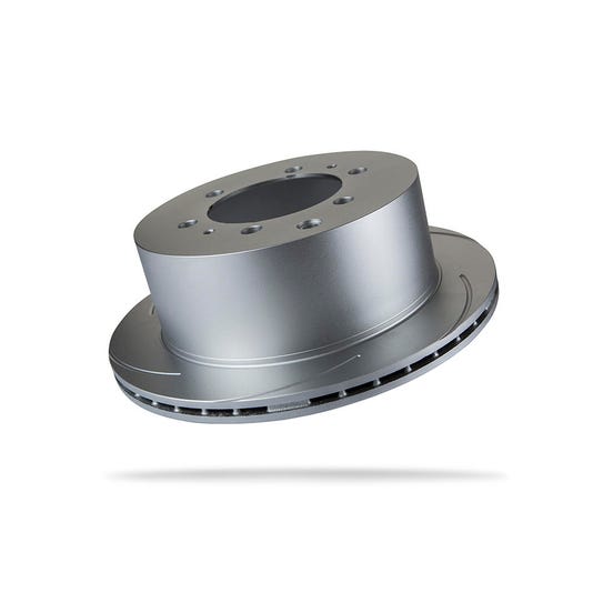 6222130SGL - Pedders Slotted Geomet Coated Rotor