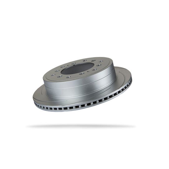Pedders Slotted Geomet Coated Brake Rotor
