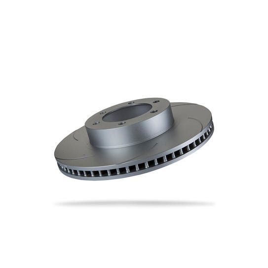 Pedders Slotted Geomet Coated Brake Rotor