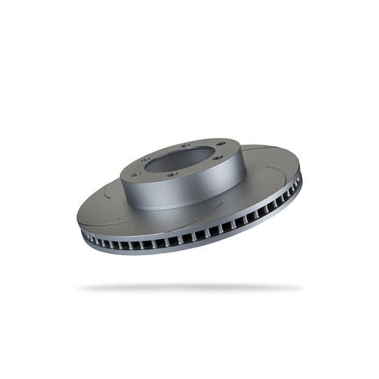 Pedders Slotted Geomet Coated Brake Rotor
