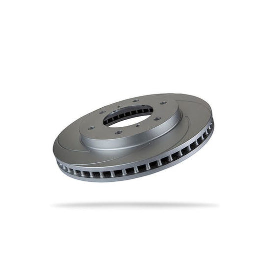 Pedders Slotted Geomet Coated Brake Rotor
