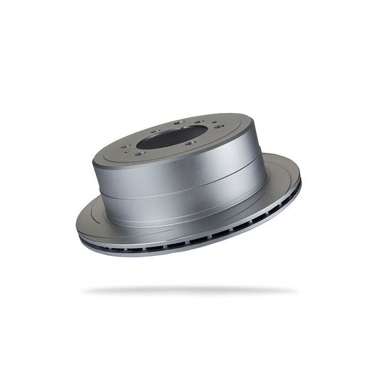 Pedders Slotted Geomet Coated Brake Rotor