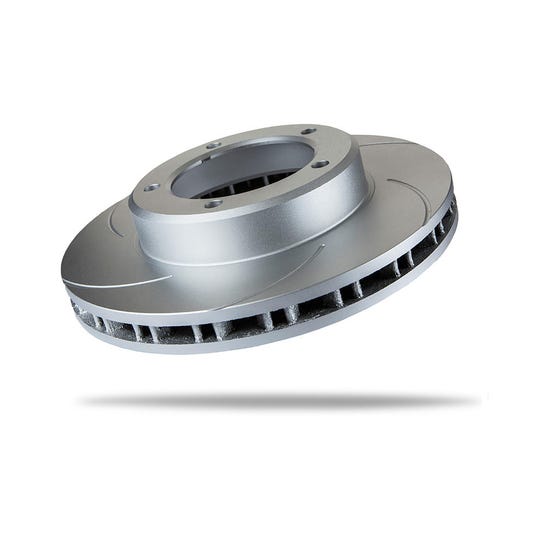 6211760SGL - Pedders Slotted Geomet Coated Rotor