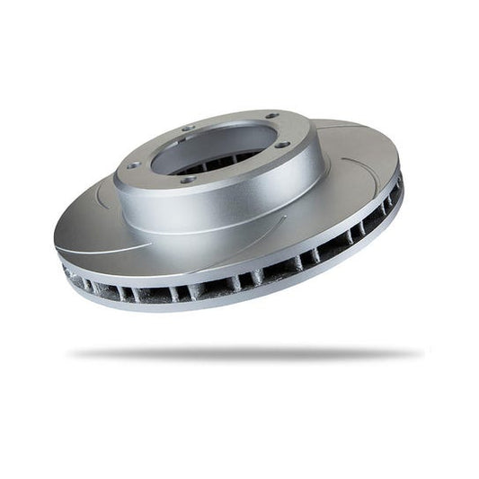 Pedders Slotted Geomet Coated Brake Rotor