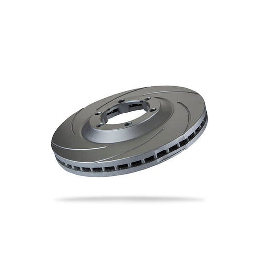 Pedders Slotted Geomet Coated Brake Rotor
