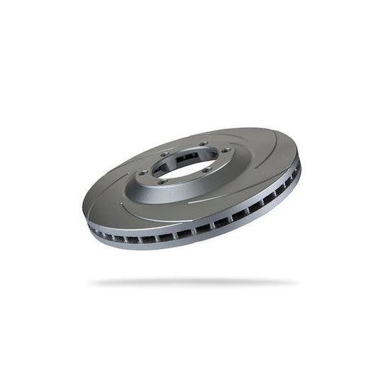 Pedders Slotted Geomet Coated Brake Rotor