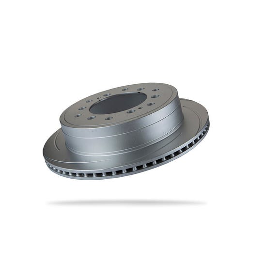Pedders Slotted Geomet Coated Brake Rotor