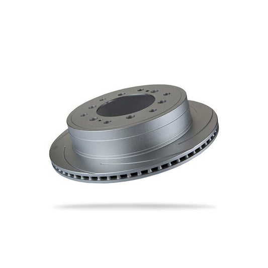 Pedders Slotted Geomet Coated Brake Rotor