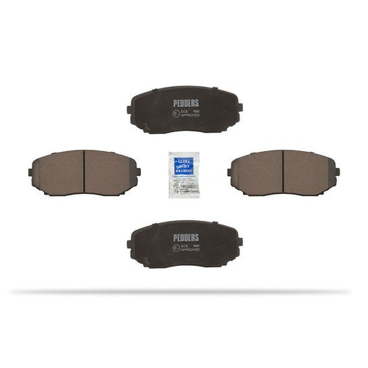 6820020X - Pedders eXtreme Kevlar Ceramic Brake Pads