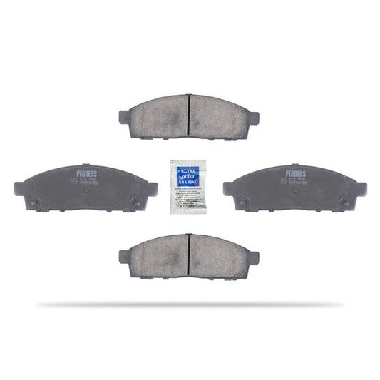 Pedders TrakRyder Kevlar Ceramic Low Dust Brake Pads