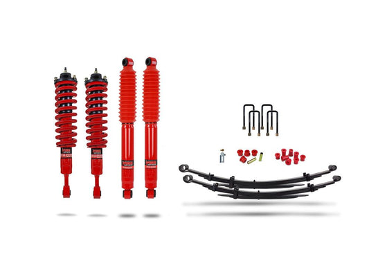 Pedders Foamcell 1.75 Inch Suspension Lift Kit. Improved Ride Kit with Assembled Front Struts. Toyota Hilux Revo